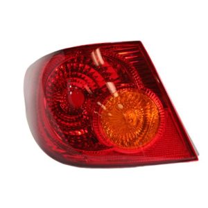 2003-04 Toyota Corolla Driver Side Outer Tail Light Eagle Eyes TY666-U000L