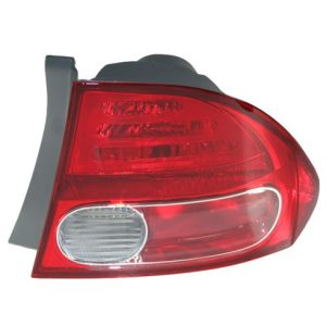 2006-08 Honda Civic Sedan Passenger Side Tail Light Eagle Eyes HD471-U000R