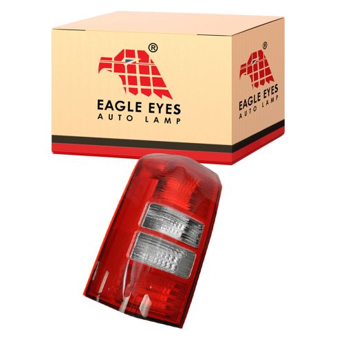 2007 Jeep Patriot Driver Side Tail Light Eagle Eyes CS262-B000L