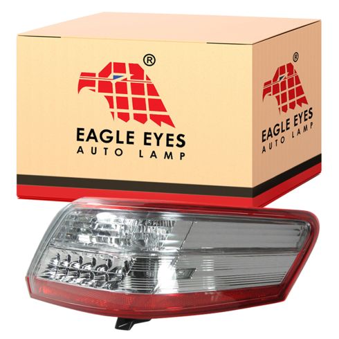 2010-11 Toyota Camry Hybrid Japan Built Models (1st VIN Digit J) Passenger Side Outer Tail Light Eagle Eyes TY1116-B100R