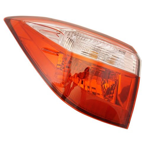 2017-19 Toyota Corolla without LED Reverse Lights Driver Side Quarter Mounted Tail Light Eagle Eyes TY1234-B100L
