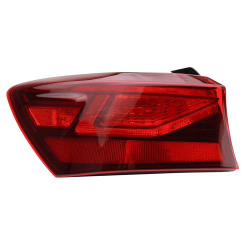 Kia Forte Driver Side Tail Light CAPA Certified DEPO 323-1974L-AC