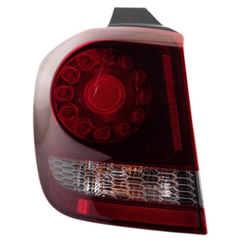 2009-20 Dodge Journey with Black Bezel with LED Tail Lights Driver Side Outer Tail Light CAPA Certified DEPO A34-1927L-AC2