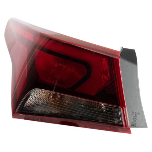 2018-22 Hyundai Accent with Incandescent Bulb Tail Lights Driver Side Outer Tail Light CAPA Certified DEPO 321-1984L-AC