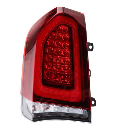 2015-23 Chrysler 300 with Black Bezel Driver Side Tail Light TRQ LTA89675