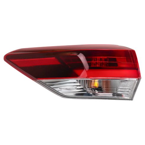 2019 Toyota Highlander Driver Side with Tinted Lens Outer Tail Light TRQ LTA89646