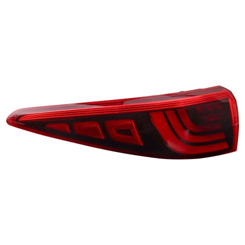 2017-19 Kia Sportage Driver Side Outer Tail Light CAPA Certified DEPO 323-1961L-AC