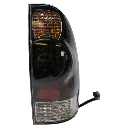 2005-15 Toyota Tacoma Driver & Passenger Side 2 Piece Tail Light Set TRQ Performance LTA90337