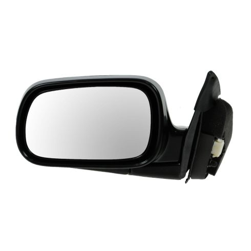 1994-97 Honda Accord Sedan Driver Side Power Mirror with Gloss Black Cover TRQ MRA05109