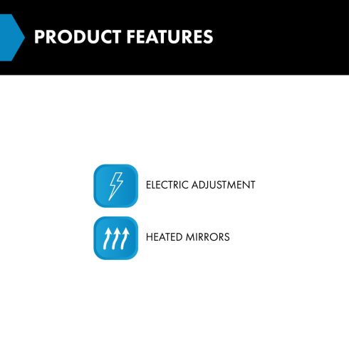 2004-08 Mitsubishi Galant Driver Side Mirror TRQ MRA05449