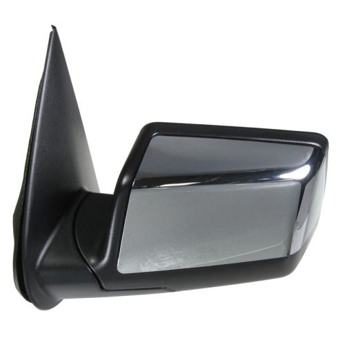 Ford Mercury Driver Side Mirror with Chrome Mirror Cap with Paint to Match Mirror Cap DIY Solutions MIR01133