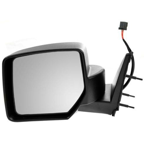 2007-11 Dodge Nitro Driver Side Power Textured Black Mirror without Heat TRQ MRA05863