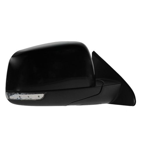 2012-13 Jeep Grand Cherokee SRT8 Passenger Side Power Heated Mirror Manual Folding, with Memory, without Blind Spot Indicator, with Black Cover TRQ MRA08250