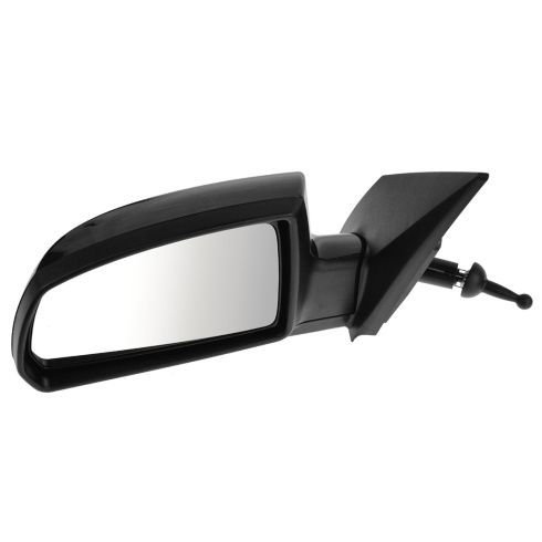 2006-10 Kia Rio Rio5 Driver Side Mirror with Paint to Match Mirror Cap with Textured Black Mirror Cap TRQ MRA06514