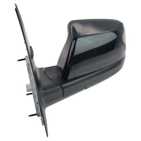 2014-17 Toyota Tundra Driver Side Power Heated Mirror Manual Folding, without Blind Spot Indicator, with Smooth Black Cover TRQ MRA08298