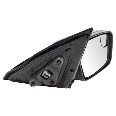 2011-12 Ford Fusion Passenger Side Power Textured Black Mirror without Heat, with Textured Cover TRQ MRA06673
