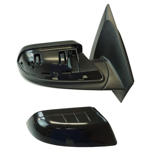 2011 Ford Edge From 2/08/11 Production Date Passenger Side Power Heated Paint to Match Mirror with Heat, without Memory, without Spotter Mirror, with Black Cover TRQ MRA06793
