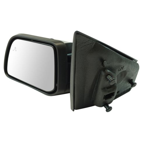 2011 Ford Edge From 2/08/11 Production Date Driver Side Power Heated Paint to Match Mirror with Heat, with Memory, without Spotter Mirror TRQ MRA06796