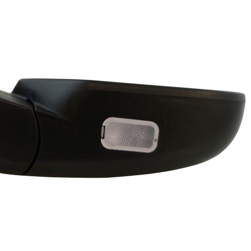 2009-14 Chevrolet Tahoe Passenger Side Power Heated Mirror Power Folding, without Auto-Dimming, with Blind Spot Indicator, with Textured Black Cover TRQ MRA08161