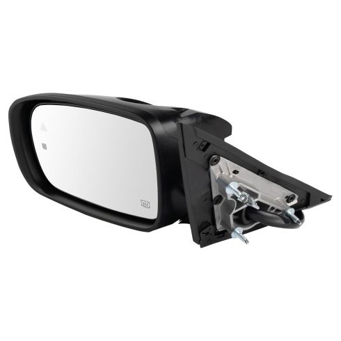 2012-19 Chrysler 300 Driver Side Power Heated Paint to Match Mirror with Memory, with Housing Turn Signal, with Puddle Light, with Black Cover TRQ MRA07039