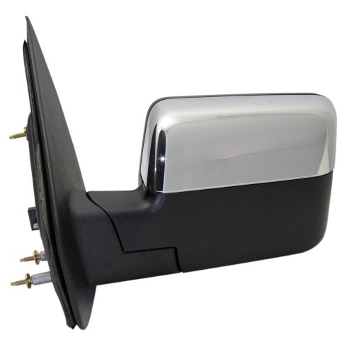 2007-08 Ford F150 Truck Driver Side Power Heated Mirror Power, with Heat, Manual Folding, with Memory TRQ MRA08015