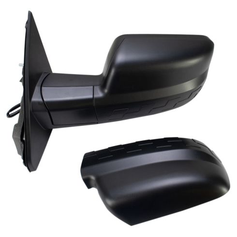 Ram 1500 Driver Side Mirror with Matching Passenger Side Mirror Cap TRQ MRA04062