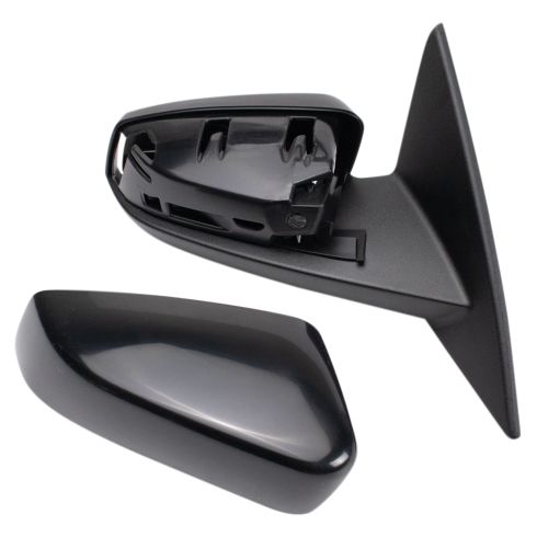 2011-12 Ford Mustang Passenger Side Power Mirror with Smooth Cover TRQ MRA10784