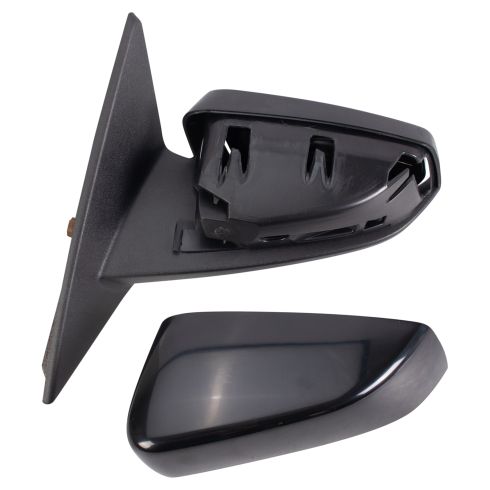 2011-12 Ford Mustang Driver Side Power Mirror with Smooth Cover TRQ MRA10785