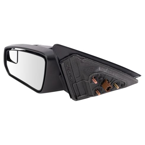 2011-12 Ford Mustang Driver Side Power Mirror with Smooth Cover TRQ MRA10785