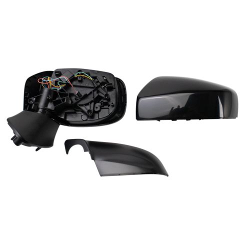 2018-23 Subaru Crosstrek Driver Side Power Heated Mirror with Heat, without Housing Turn Signal, with Blind Spot Indicator TRQ MRA11245