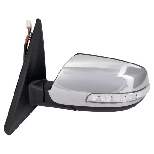 2014-15 Kia Sorento Driver Side Power Heated Mirror TRQ MRA11255
