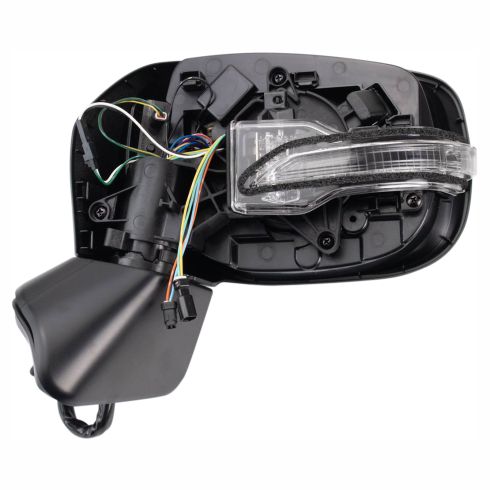 2019-21 Subaru Forester Driver Side Power Heated Mirror with Heat, with Memory, with Black & Chrome Covers TRQ MRA11458