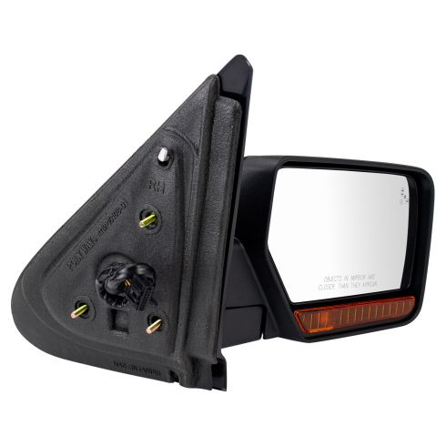 2015-17 Ford Expedition Passenger Side Power Heated Mirror Power Folding, with Textured Black Cover TRQ MRA11659
