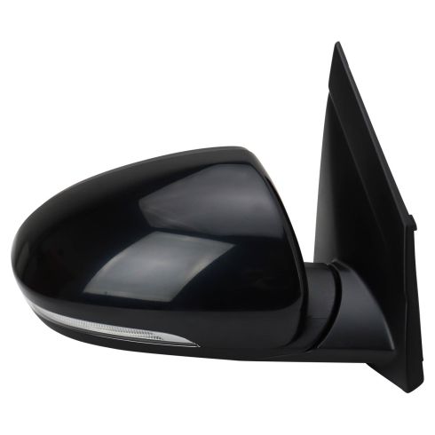 2016-18 Hyundai Tucson Passenger Side Power Heated Mirror with Housing Turn Signal, with Blind Spot Indicator TRQ MRA18443