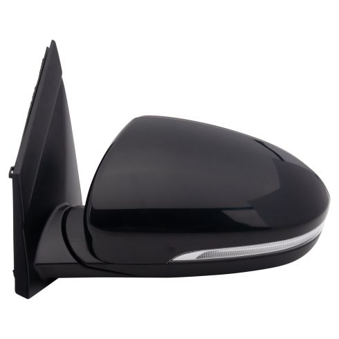 2016-18 Hyundai Tucson Driver Side Power Heated Mirror with Housing Turn Signal, without Spotter Mirror TRQ MRA18444