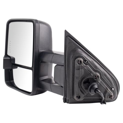 2015-17 Chevrolet Silverado 1500 Driver Side Power Heated Mirror Power, Manual Folding, with Black Cover Trail Ridge TR38328
