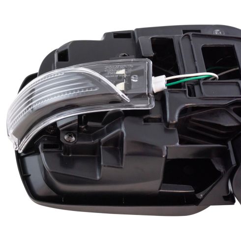 2013-14 Subaru XV Crosstrek Passenger Side Power Heated Mirror with Housing Turn Signal TRQ MRA06909
