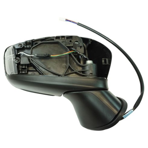 2014-16 Mazda 3 Japan Built Models (1st VIN Digit J) Passenger Side Power Mirror without Heat, with Housing Turn Signal, without Blind Spot Indicator TRQ MRA06745