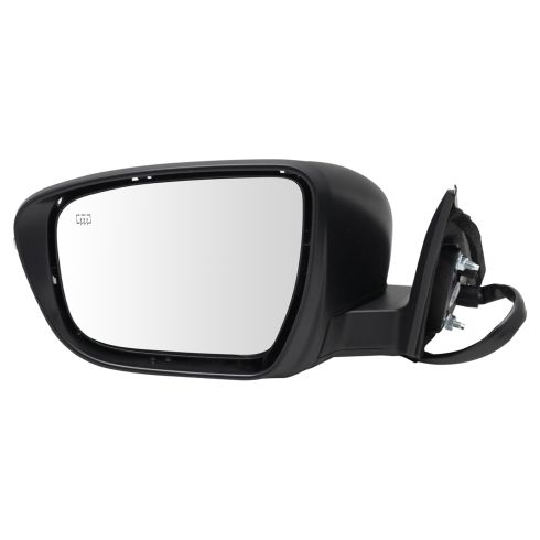 2016-17 Nissan Rogue Driver Side Power Heated Mirror with Heat, without Memory, with Blind Spot Indicator TRQ MRA07503