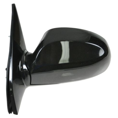 Kia Spectra Spectra 5 Driver Side Mirror with Paint to Match Mirror Cap with Textured Black Mirror Cap TRQ MRA05962