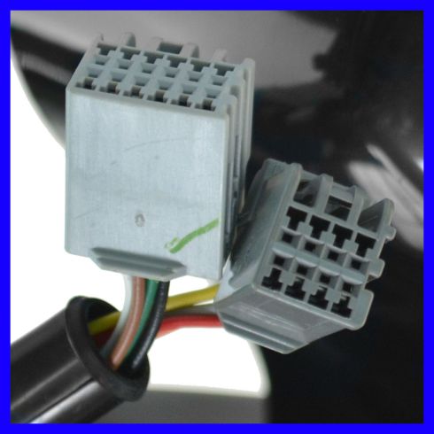 2006-07 Buick Lucerne Passenger Side Power Paint to Match Mirror with Heat, with Memory TRQ MRA06475