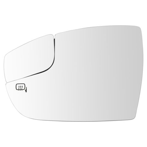 Ford Focus Driver Side Mirror Glass TRQ MGA08972