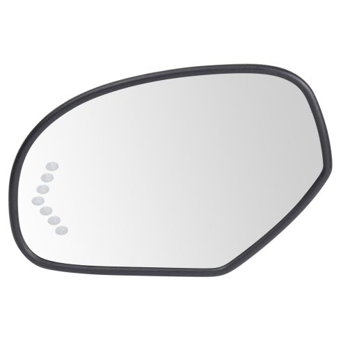 Chevrolet GMC Cadillac Driver Side Mirror Glass TRQ MGA08989