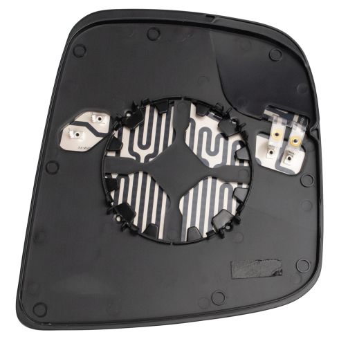 2015-21 Nissan NV200 SV Driver Side with Spotter Glass Mirror Glass For Factory Equipped Mirrors Only TRQ MGA03911