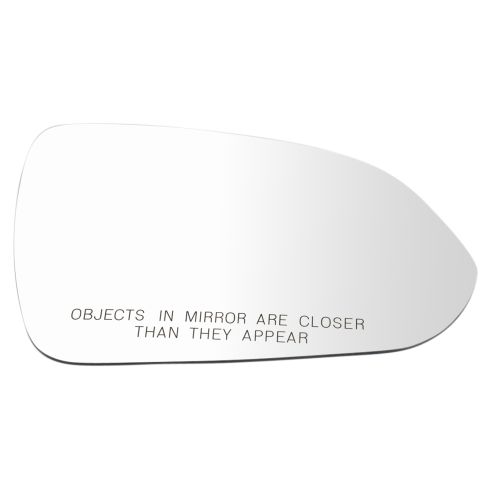 Hyundai Accent Kia Rio Passenger Side Mirror Glass TRQ MGA13333