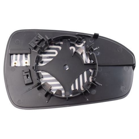 2013-16 Ford Fusion Driver Side Mirror Glass For Factory Equipped Mirrors Only with Heat, without Blind Spot Indicator TRQ MGA16774