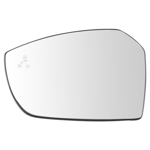 2017-19 Ford Escape Driver Side Mirror Glass For Factory Equipped Mirrors Only without Heat, with Blind Spot Indicator TRQ MGA16784