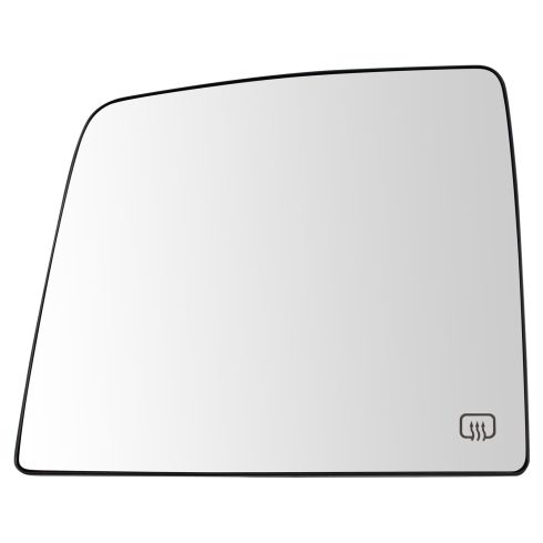 Toyota Tundra Driver Side Mirror Glass TRQ MGA16905