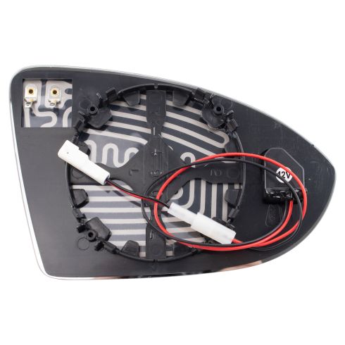 VW Golf Golf R GTI Driver Side Mirror Glass TRQ MGA16922