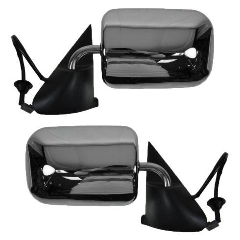 Dodge Ram 1500 2500 3500 Driver & Passenger Side 2 Piece Mirror Set TRQ MRA09102